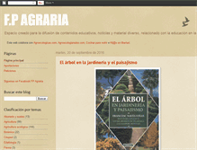 Tablet Screenshot of fpagraria.com